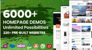 Featured image: Soledad WordPress Theme dashboard preview