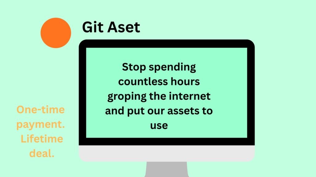 “Collection of fonts, icons, illustrations, and templates from Git Aset”