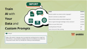 Snoooz AI email assistant automating inbox management and replies