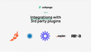 “Dashboard of Subpage showing a lead magnet creation interface.”