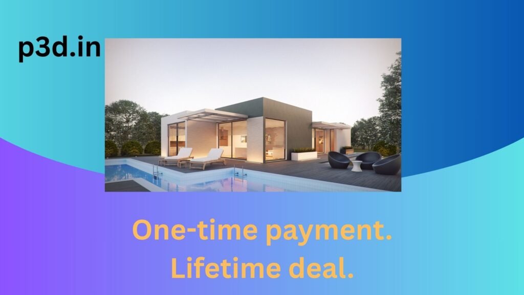 p3d.in interactive 3D viewer showing product in AR