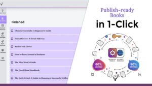 YouBooks nonfiction book generator turning source content into a structured book