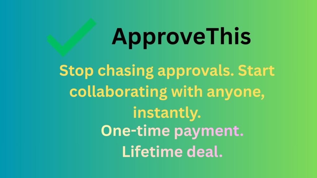 ApproveThis interface showing a simple approval request with options to approve, reject, or comment, tracking all decisions in real time.
