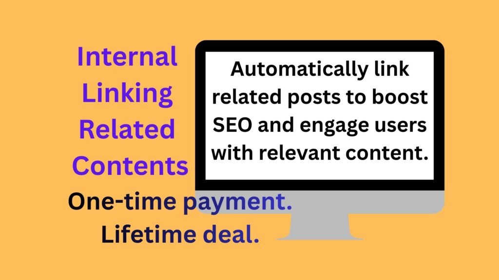 Internal linking tool automatically connecting related blog posts for SEO