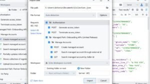 NativeRest API client interface showing API request testing and response debugging on desktop