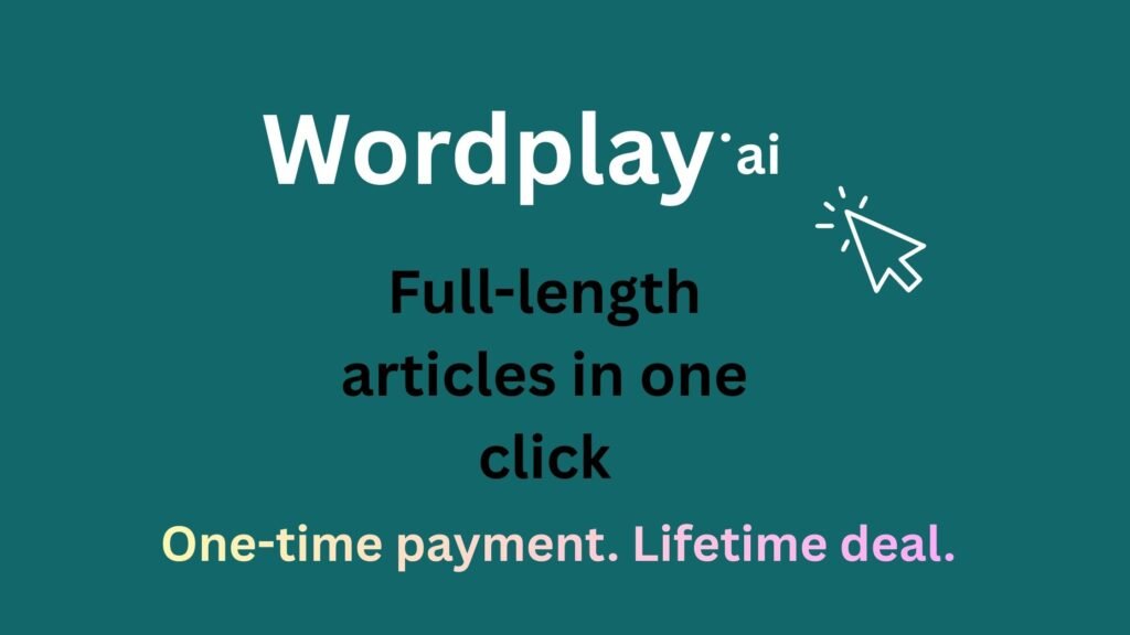 Wordplay AI writer creating a 2,000+ word article