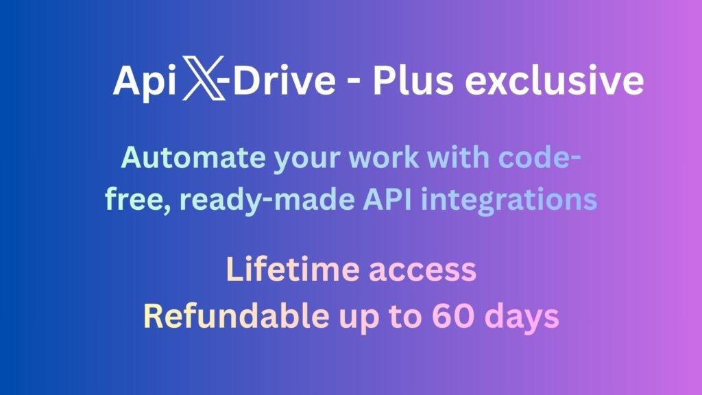 Dashboard view of ApiX-Drive showing automated workflows