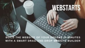 WebStarts website templates for business, portfolios, blogs, and online stores that can be customized instantly