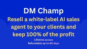 White-label AI sales agent dashboard showing automated chat replies, lead capture, and sales conversion analytics for resellers