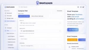 SmatLeads platform dashboard showing high-paying lead results, filtering options, and business insights for agencies and local businesses.